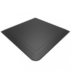 Suelo de caucho de alta densidad NEGRO 20 mm